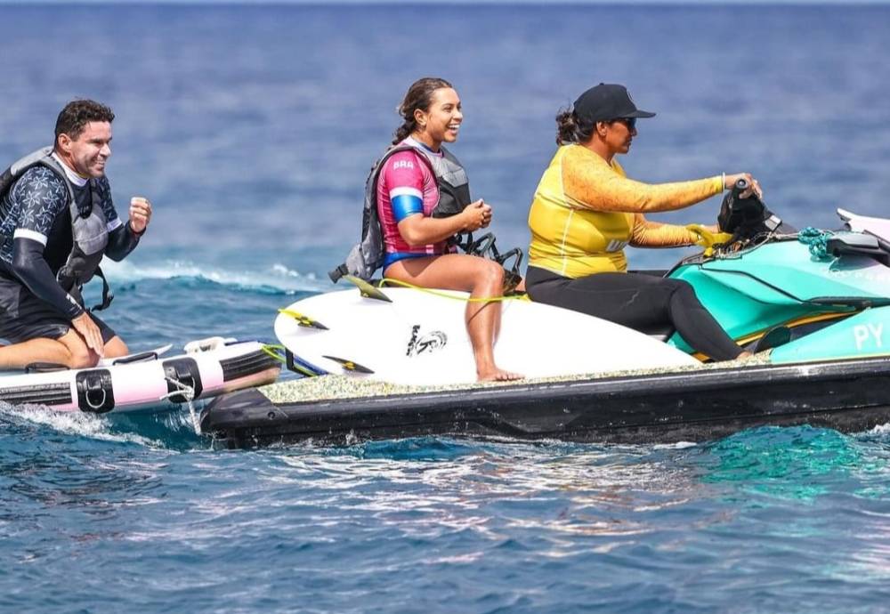 Puatea Ellis, Tahitian Water Patrol.